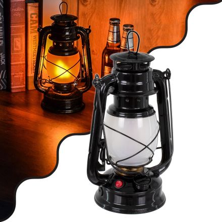 Retro Φαναράκι Flame Effect 10W 500lm Επαναφορτιζόμενο με Διακόπτη On/Off & Καλώδιο EU Πρίζα - Μπαταρίες 4000Mah (Περιλαμβάνονται) - 1800K