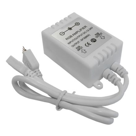 LED RGB Ενισχυτής Σήματος Πλαστικός 12v (144w) - 24v (288w) 