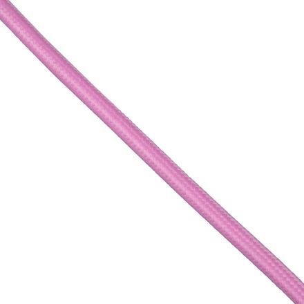 Στρογγυλό Υφασμάτινο Καλώδιο 1m 2 x 0.75mm² Ροζ