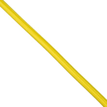 Στρογγυλό Υφασμάτινο Καλώδιο 1m 2 x 0.75mm² Κίτρινο