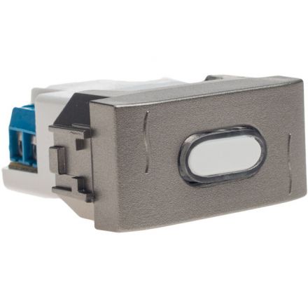 GEYER Μηχανισμός Dimmer 300W/230V 1m Σατινέ Aqua