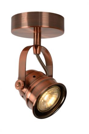 CIGAL - Spot Οροφής - Ø 9 cm - LED - GU10 - 1x5W 2700K - Copper