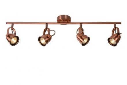 CIGAL - Spot Οροφής - Ø 9 cm - LED - GU10 - 4x5W 2700K - Copper