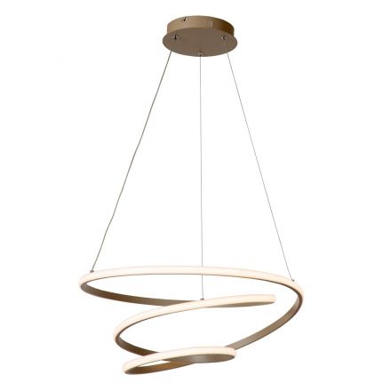 Κρεμαστό Φωτιστικό ESPIRAL LED Dim CCT 40W 2700K/4000K Taupe Essential