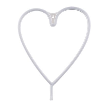 Φωτεινή Επιγραφή NEON LED 5W ''HEART LINE'' 5W με Καλώδιο Τροφοδοσίας USB - Μπαταρίας 3xAAA (Δεν Περιλαμβάνονται) - Ροζ