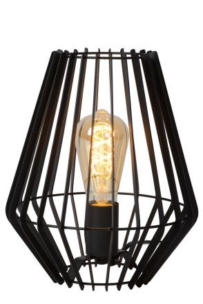 REDA - Επιτραπέζιο Φωτιστικό - Ø 22 cm - E27 - Black