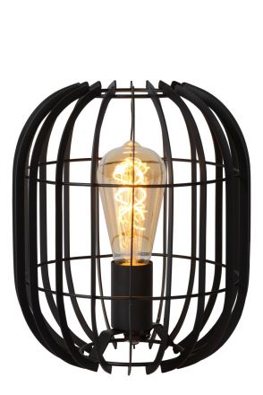 REDA - Επιτραπέζιο Φωτιστικό - Ø 22 cm - 1xE27 - Black