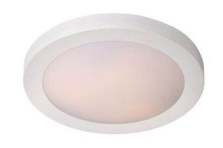 FRESH - Flush Φωτιστικό Οροφής Bathroom - Ø 35 cm - 2xE27 - IP44 - White