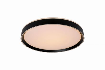 NURIA - Flush Φωτιστικό Οροφής - Ø 30 cm - LED Dim. - 1x18W 2700K - 3 StepDim - Black