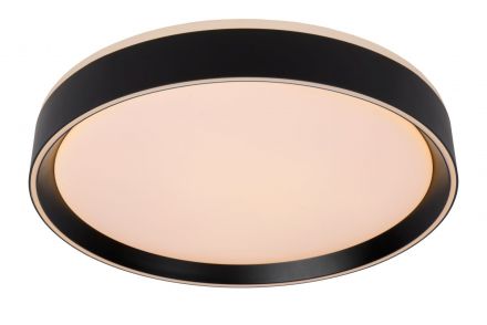 NURIA - Flush Φωτιστικό Οροφής - Ø 40 cm - LED Dim. - 1x24W 2700K - 3 StepDim - Black