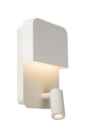 BOXER - Επίτοιχο Φωτιστικό - LED - 1x10W 3000K - With USB charging point - White