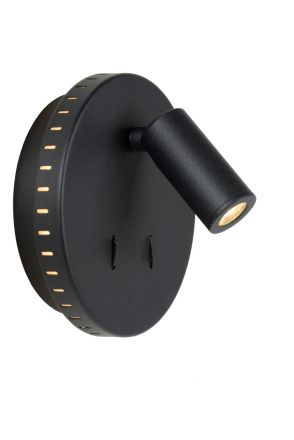 BENTJER - Επίτοιχο Φωτιστικό - Ø 14 cm - LED - 1x11W 3000K - Black