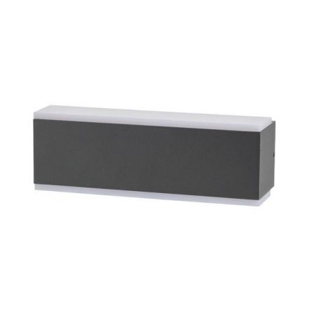 Απλίκα Τοίχου UP-DOWN Αλουμινίου LED 10W ΓΡΑΦΙΤΗΣ 
