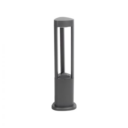 RODEMA 90545 Φωτιστικό Κολωνάκι Κήπου LED 15W 1500lm 60° 2700K Γκρι Ανθρακί