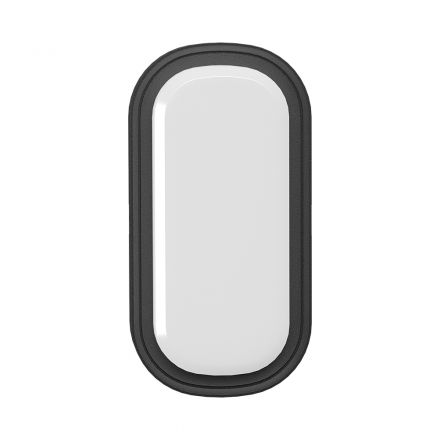 Απλίκα Bulkhead LED 12W CCT IP65 Μαύρο