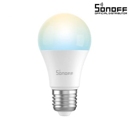 SONOFF B02-BL-A60 - LED BULB E27 A60 806lm 9W WiFi+Bluetooth CW (Cool White + Warm white) Dimming Smart Bulb 2700K-6500K
