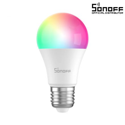 SONOFF B05-BL-A60 - LED BULB E27 A60 806lm 9W WiFi+Bluetooth RGBW (RED + Green + Blue + Cool White) Dimming Smart Bulb RGBW