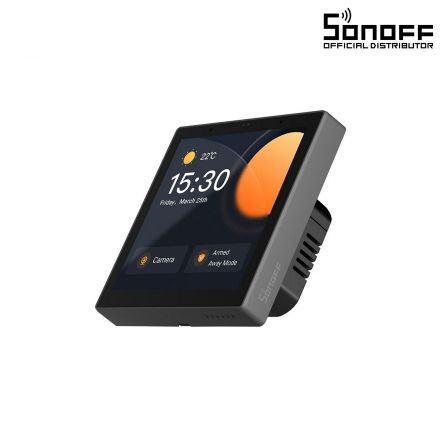 SONOFF NSPanel86PB Wi-Fi & Zigbee 3.0 Smart Scene Wall Switch (86/EU Type) - AC 100-240V - Integrated HMI Touch Panel - Smart Controller & Gateway for All Smart Devises
