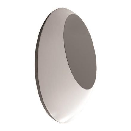 Απλίκα Τοίχου Οβάλ LED 12W 169x219x55 3000K IP54 Γκρι PRO