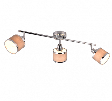 Trio Lighting Spot LED 3xE14 AROSA Χρώμιο/Γκρι