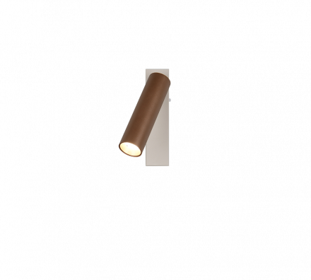 Trio Lighting Μονό Spot LED 5.5W CCT AMBALA Coffee Μέταλλο