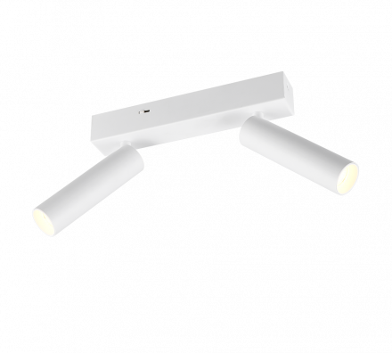 Trio Lighting Διπλό Spot LED 2x5.5W AMBALA Λευκό Ματ Μέταλλο