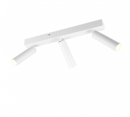 Trio Lighting Τριπλό Spot LED 3x5.5W AMBALA Λευκό Ματ Μέταλλο