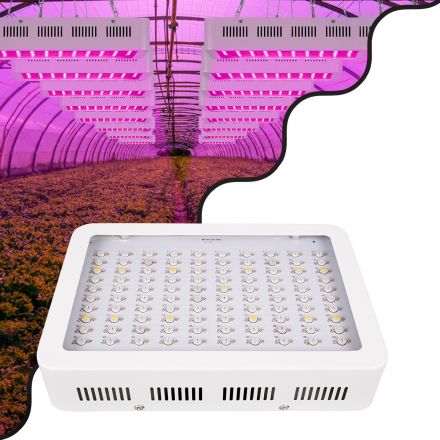 GloboStar® 85950 Grow Light Full Spectrum LED Φωτιστικό Ανάπτυξης Φυτών Θερμοκηπίου SMD 2835 1000W 160° AC230V IP54 Εσωτερικού Χώρου για Κάλυψη Επιφάνειας 1.5m x 1.5m Πλήρους Φάσματος Φωτισμού
