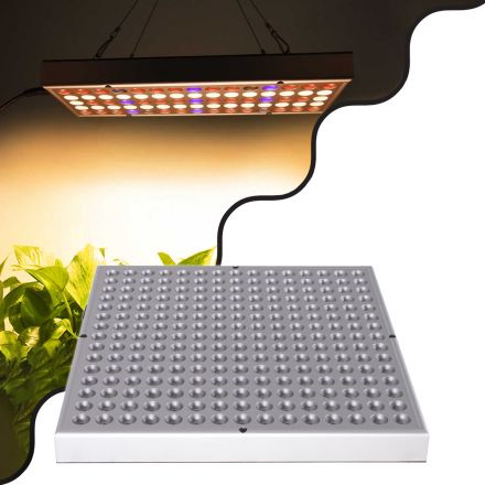 GloboStar® 85955 Grow Light Panel Hydro Spectrum LED Φωτιστικό Ανάπτυξης Φυτών Υδροπονικού Θερμοκηπίου SMD 2835 100W 160° AC230V IP54 Εσωτερικού Χώρου για Κάλυψη Επιφάνειας 1m x 1m
