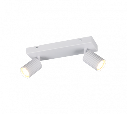 Trio Lighting Διπλό Spot 2xGU10 SOKA Λευκό Ματ Μέταλλο