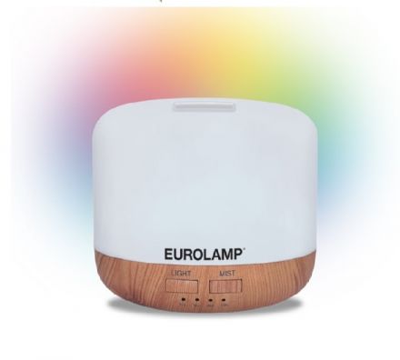 Υγραντήρας - Συσκευή Αρωματοθεραπειας 400ML USB 5W - Λευκό/Ξυλο