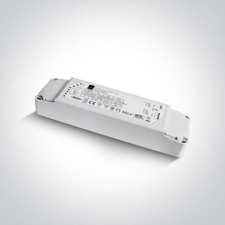 One Light LED Driver 75W DALI & Push to DIM & 1-10V 24V DC IP20 Dimmable