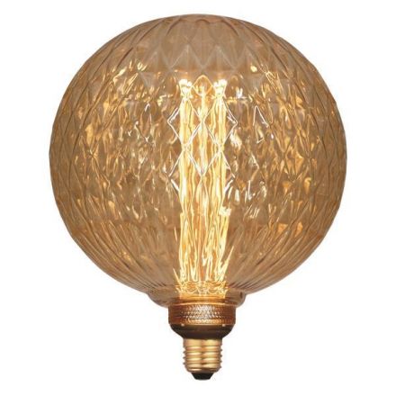 Λάμπα LED G200 3,5W 2000K Gold Glass Dimmable
