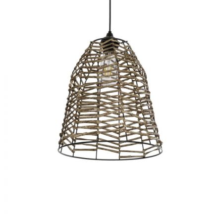 NETZ 205-0026 Κρεμαστό Φωτιστικό Boho 1xE27 Μπεζ