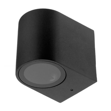LED Φωτιστικό Τοίχου Αρχιτεκτονικού Φωτισμού Μαύρο Down GU10 Αδιάβροχο IP65 GloboStar 90090
