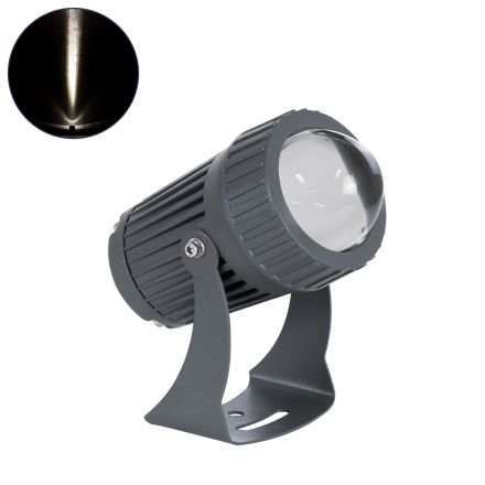 SPOT-FENIA Σποτ  Wall Washer LED 10W 1150lm 5° DC 24V - IP65 - 4000K - Γκρι Ανθρακί 