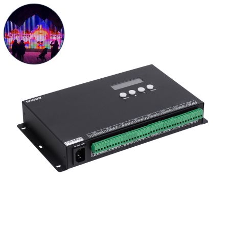 SEEKWAY EN-508 - Professional Channel Controller - Full Colour LED Digital SPI Pixel ONLINE Control System - Κεντρικός & Slave Controller Καναλιών Εξόδου για Ψηφιακά Προϊόντα LED Digital Pixel TTL & DMX512 - Single Colour & RGB & RGBW - S