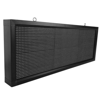 Κυλιόμενη Ψηφιακή Επιγραφή P10 LED SMD - με Wi-Fi - IP54 - Μονής Όψης - Μ104 x Π9 x Υ40cm - Μπλε