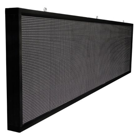 Κυλιόμενη Ψηφιακή Επιγραφή P10 LED SMD - με Wi-Fi - IP54 - Μονής Όψης - Μ264 x Π9 x Υ72cm - Πράσινο