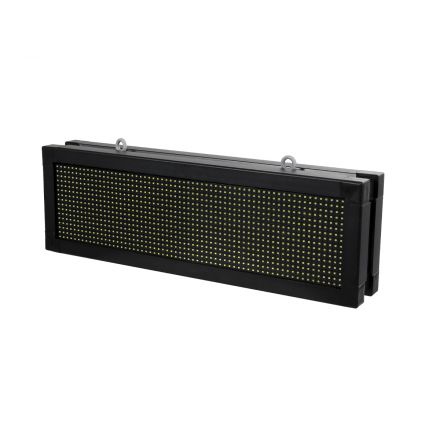 DISPLAY 90316 LED Scrolling Display 64x16cm Κυλιόμενη Ψηφιακή Πινακίδα / Επιγραφή Διπλής Όψης P10 LED SMD AC 220-240V Λειτουργία μέσω Wi-Fi με Εφαρμογή APP Αισθήτηρας Θερμοκρασίας και Υγρασίας Αδιάβροχο IP65 Ψυχρό Λευκό 6000K 1 Χρόνο Εγγύηση