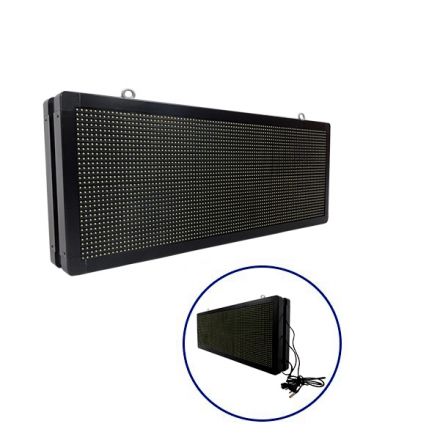 Κυλιόμενη Ψηφιακή Επιγραφή P10 LED SMD - με Wi-Fi - IP65 - Διπλής Όψης - Μ104 x Π12 x Υ40cm - 6000K