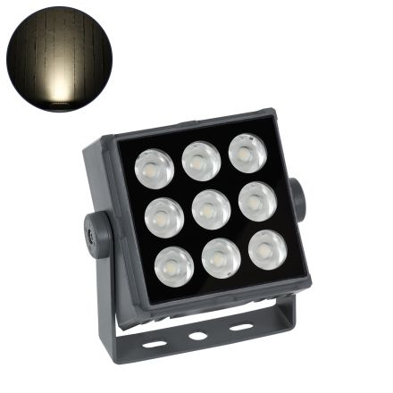 FLOOD-TINY Προβολέας Wall Washer για Φωτισμό Κτιρίων LED 27W 2565lm 3° DC 24V - IP65 - 4500K - Ανθρακί 