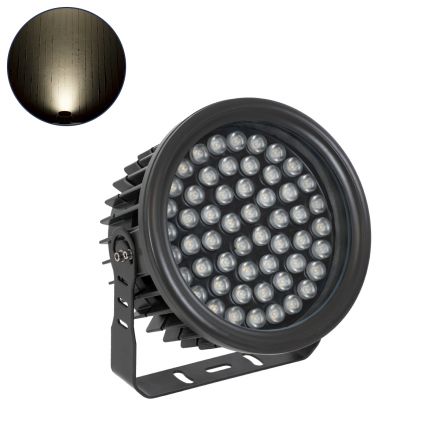 FLOOD-NEVA Προβολέας Wall Washer για Φωτισμό Κτιρίων LED 54W 5130lm 30° DC 24V - IP65 - 4500K - Μαύρο 