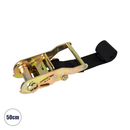 Ιμαντας Στηριξης Μήκους 50cm με Καστάνια για Βάση Αλουμίνιου (U) για Τοποθέτηση Σποτ και Προβολέων Φωτισμού Φυτών και Δέντρων 