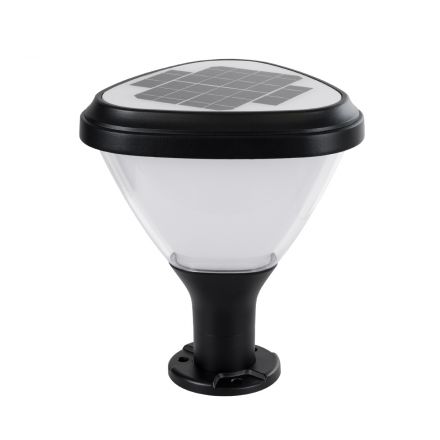 NATURE Ηλιακό Φωτιστικό Κήπου Εξωτερικού Χώρου LED 10W 330lm 120° με Ενσωματωμένο Φωτοβολταϊκό Panel 6V 2W & Επαναφορτιζόμενη Μπαταρία 