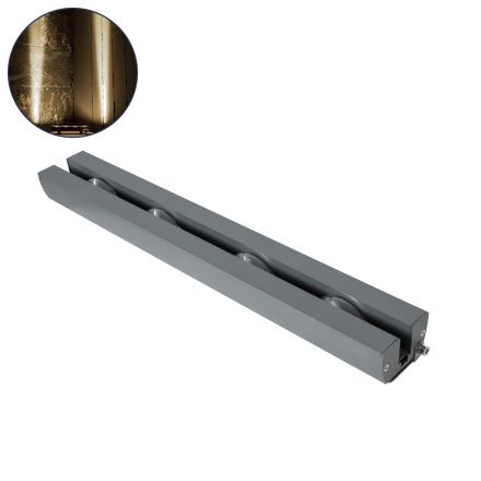 WINDOW-ARTE Φωτιστικό Ανάδειξης Παραθύρων & Θυρών LED 36W 3420lm 8x180° DC 24V - IP67 - 4500K - Γκρι Ανθρακί 