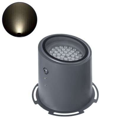 FLOOD-MILO Κινούμενος Wall Washer για Φωτισμό Κτιρίων LED 48W 4560lm 10° - IP67 - 4500K - Γκρι Ανθρακί