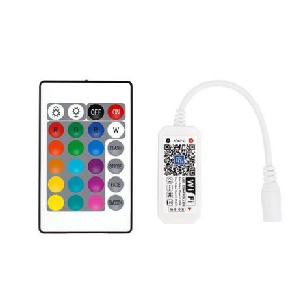 Ασύρματο Controller RF Wifi & Bluetooth RGBW DC5-24V, 4CH*4A(Max. 100W) 145-70621