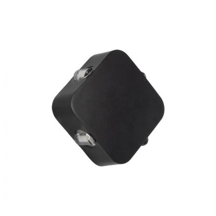 LUZ 60688 Μοντέρνο Φωτιστικό Τοίχου Απλίκα LED 8W 1000lm 10° 2700K Μαύρο Ματ