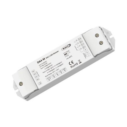 Dimmer Dali LED ''DA4-M'' 4 Κανάλια 12-24VDC/4CH*5A 36-48VDC/4CH*3A